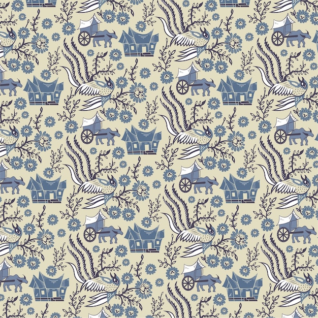 Batik Rumah Minang